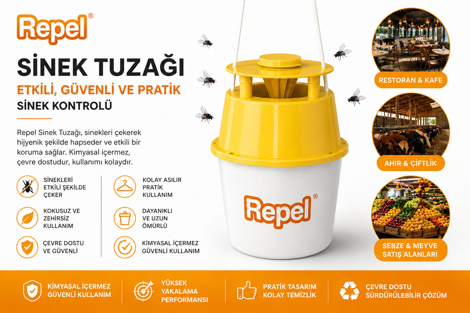 sinek tuzağı repel
