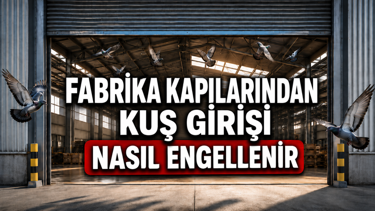 Fabrika Kapılarından Kuş Girişi Nasıl Engellenir?