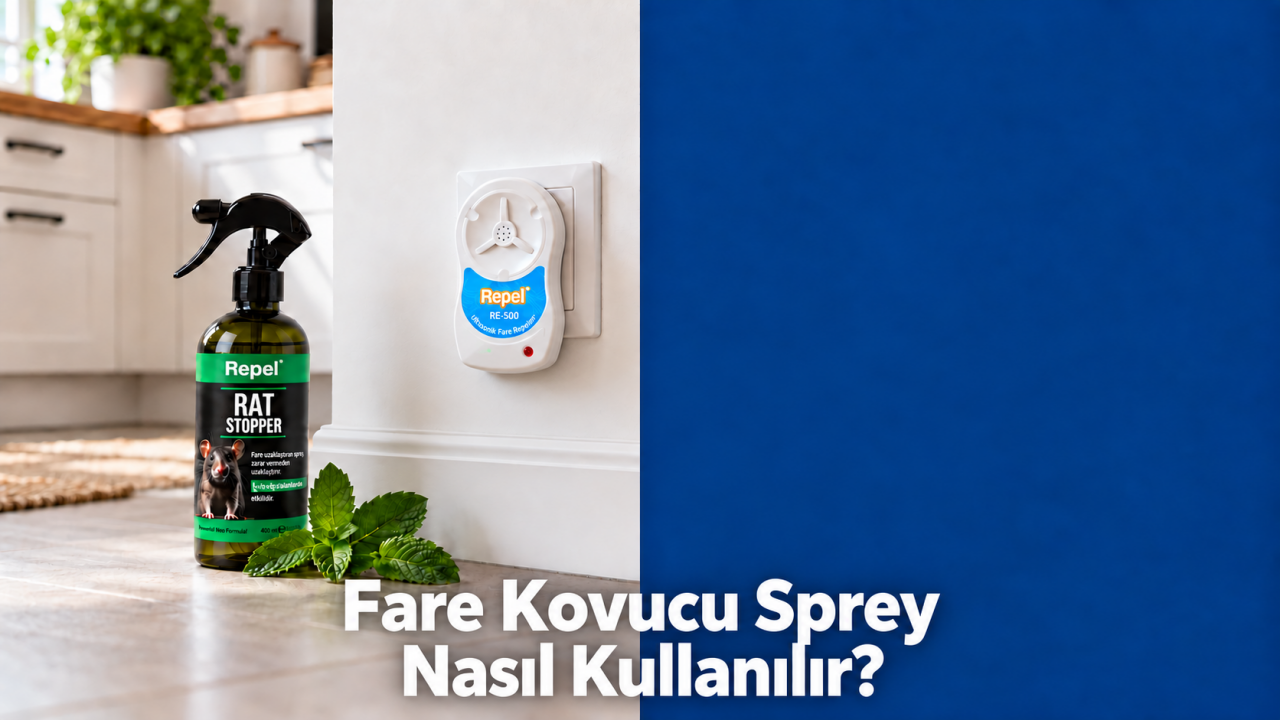 Fare Kovucu Sprey Nasıl Kullanılır?