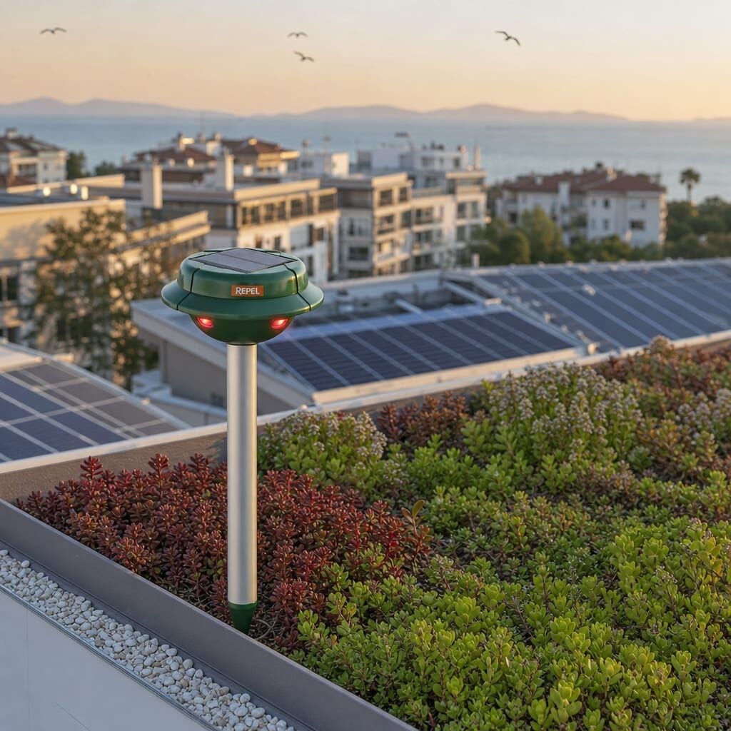 Güneş Enerjili Kuş Kovucu Avantajları