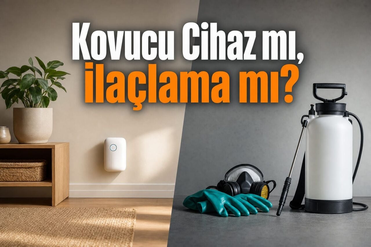 Haşere Kovucu Cihaz Vs İlaçlı İlaçlama: Kovucu Cihaz mı İlaçlı İlaçlama mı?