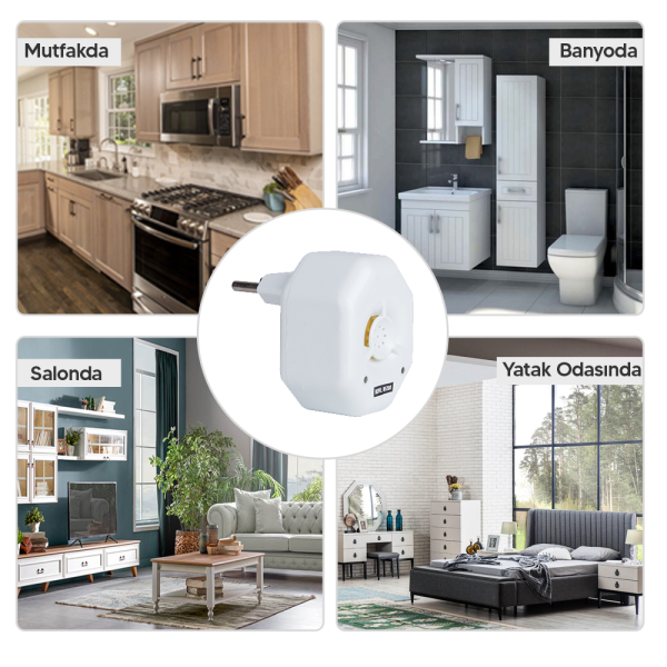 Repel RF 200 V2 Ultrasonik Fare Kovucu ve Haşere Cihazı