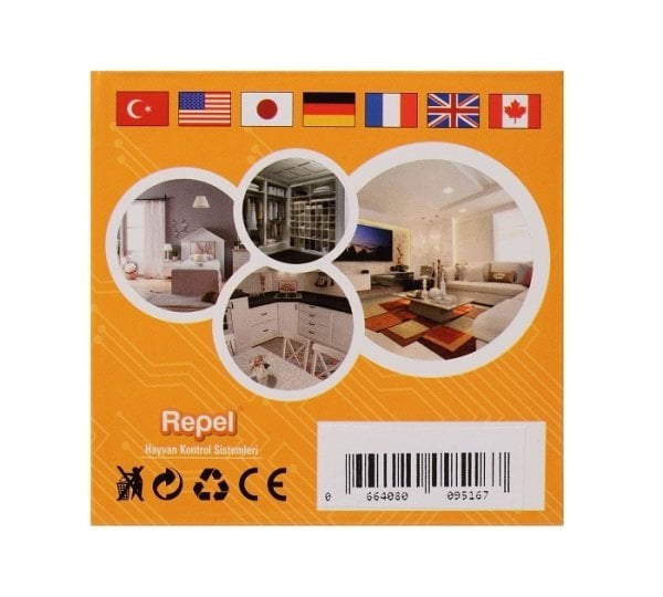 Repel RF 200 V2 Ultrasonik Fare Kovucu ve Haşere Cihazı