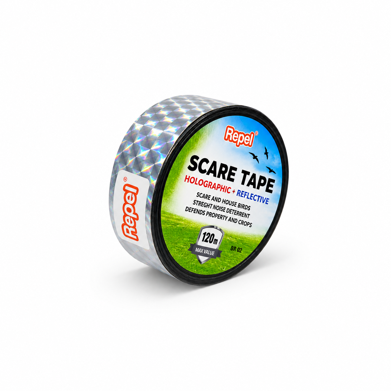 Repel BR 02 Holografik Kuş Kovucu Reflektör Şerit - 120 Mt