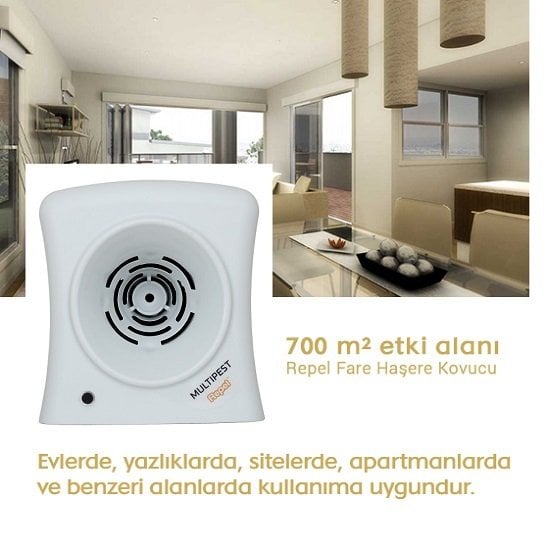 Repel Multipest Fare Haşere Sıçan Akrep Kovucu Cihaz