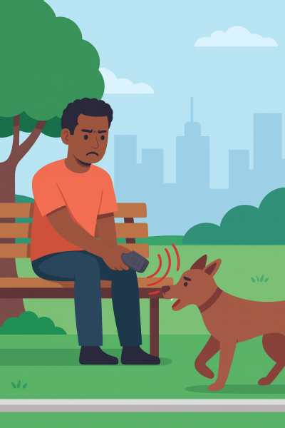 Repel RP 30 V2 El Tipi Köpek Kovucu Eğitici 30 Metre Etkili