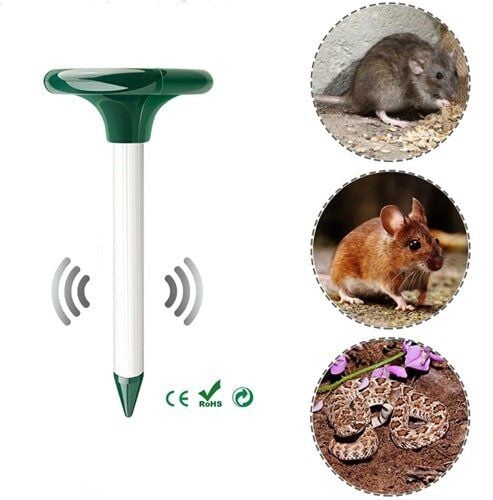 Repel MA 800 Güneş Enerjili Fare Köstebek Akrep Sincap Yılan Kovucu - 2li