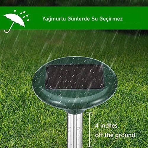 Repel MA 800 Güneş Enerjili Fare Köstebek Akrep Sincap Yılan Kovucu - 2li