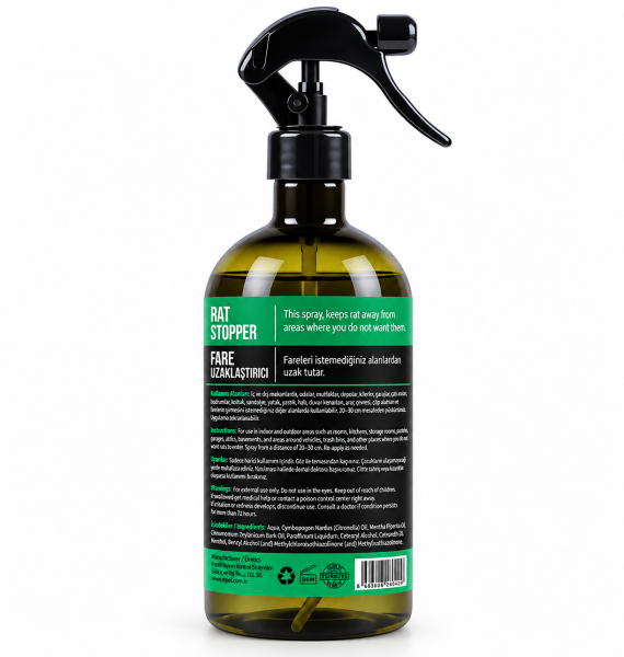 Repel Rat Stopper Fare Uzaklaştırıcı Sprey 400 ml