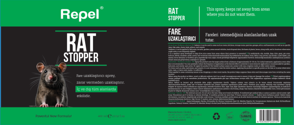 Repel Rat Stopper Fare Uzaklaştırıcı Sprey 400 ml