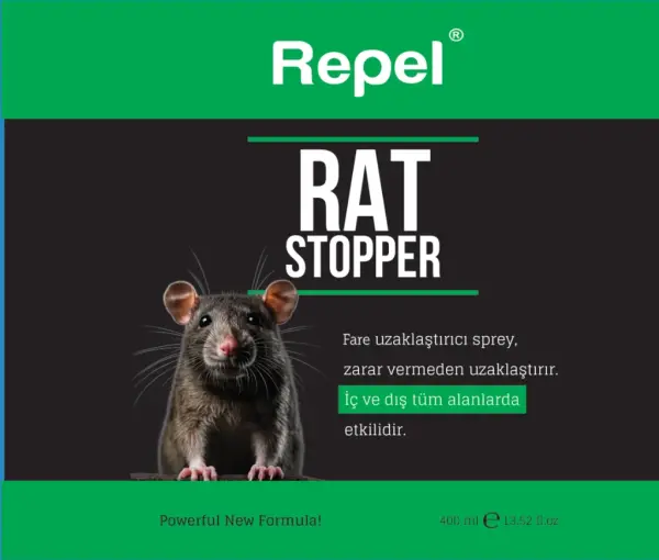 Repel Rat Stopper Fare Uzaklaştırıcı Sprey 400 ml