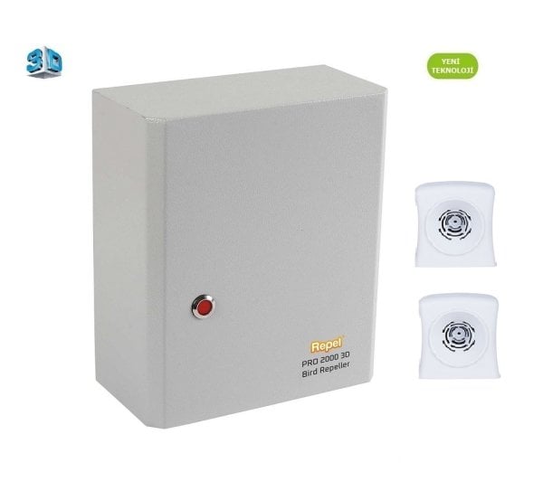 Repel PRO PC 2000 3D Profesyonel Sonic Kuş Kovucu Savar Cihaz