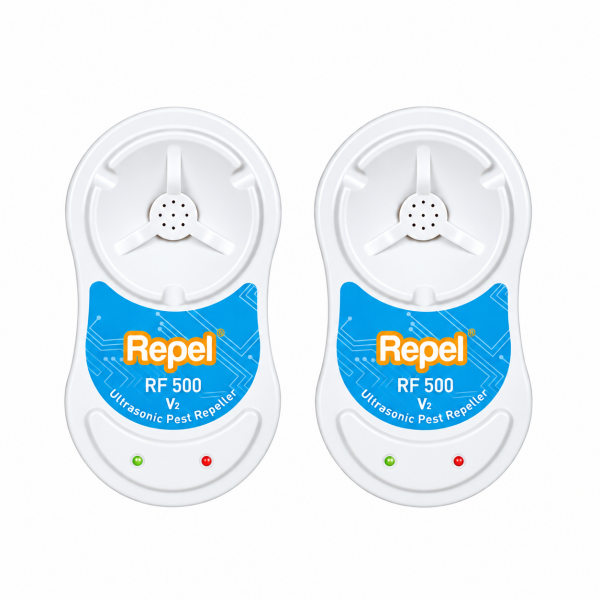 Repel RF 500 V2 Fare Kovucu Sıçan Kovucu Süper Etki (2'Li Paket)